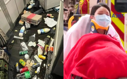 Cận cảnh bên trong chuyến bay Cathay Pacific “rơi tự do”: 10 người bị thương, hành khách la hét thất thanh trong hoảng loạn