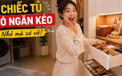 Chồng tôi nhất quyết lắp thêm ngăn kéo vào 6 chiếc tủ này, sau 6 tháng sử dụng, chúng hữu ích đến nỗi tôi muốn khóc vì sung sướng