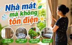 Người mẹ ở Hà Nội chia sẻ: Tôi đóng kín cửa từ 10h sáng và hóa đơn điện mùa hè giảm thấy rõ