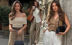 Phong cách “Quiet luxury” của cô nàng người Đức này đang là hình mẫu mặc đẹp mùa hè