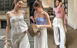 Kiểu mặc vừa cổ điển vừa thư giãn này đang trở thành “gu mùa hè” mới của nhiều cô gái