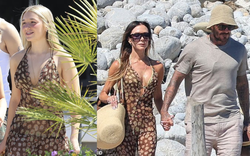 Tiểu thư Harper Beckham xinh đẹp, phổng phao khi diện chiếc váy sexy của mẹ dạo phố, nhan sắc “cam thường” gây thương nhớ