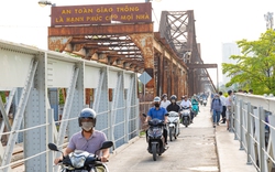Cầu Long Biên thông xe trở lại, giảm áp lực giao thông hai bờ sông Hồng