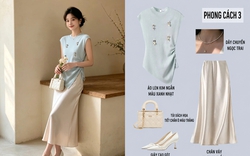 Mùa hè năm nay, hội mặc đẹp đều đang mê kiểu chân váy trắng mềm rũ này
