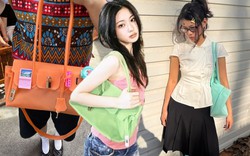 Chiếc "túi thạch" đang khiến hội gái xinh mặc đẹp phát sốt: Kiểu dáng giống Hermès Birkin nhưng giá chỉ gần 2 triệu đồng