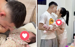 Quang Vinh đón sinh nhật hạnh phúc bên Mỹ Linh và con gái vừa chào đời