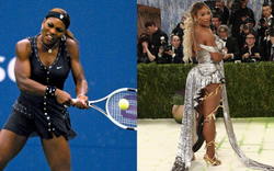 Serena Williams bị chê mặc xấu ở Met Gala có profile cực khủng: Huyền thoại tennis với 4 HCV Olympic, 23 danh hiệu Grand Slam