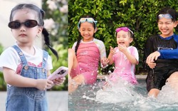 Gấp 3 visual khi dàn "cậu ấm cô chiêu" nhà Khánh Thi - Phan Hiển đi bơi, tiểu thư Lisa ra dáng "Chủ tịch nhí" hot nhất nhì showbiz Việt