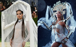 Tạo hình của Lisa tại Met Gala đụng ý tưởng với một nghệ sĩ gốc Việt