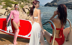Mỹ nhân showbiz ly hôn xong ngày càng nhuận sắc: U40 mà body nét căng, lên đồ đi biển là chấn động