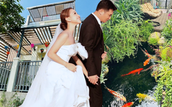 Nữ MC tái hôn với chồng đại gia: Được tặng biệt thự 200m² ở Sài thành, đẹp từng centimet, có cả hồ cá koi