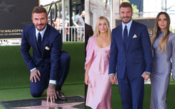 David Beckham đi vào lịch sử Đại lộ Danh vọng Hollywood: Tiểu thư Harper xinh đẹp tháp tùng bố nhận ngôi sao danh giá
