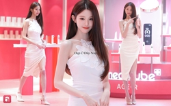 Lần hiếm hoi stylist phải cắt váy sửa đồ cho Jang Won Young