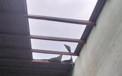 Giông lốc làm tốc mái nhiều nhà dân ở miền núi Đà Nẵng