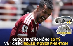 Cầu thủ Qatar ghi bàn lịch sử ở World Cup được thưởng nóng 79 tỷ đồng cùng siêu xe Rolls-Royce, thực hư thế nào?