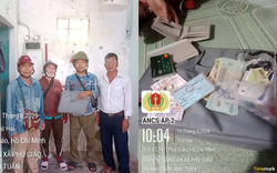 Người phụ nữ nhặt được giỏ xách chứa nhiều tờ 500.000 đồng và khoảng 2,5 chỉ vàng, công an lập tức xác minh tìm chủ nhân