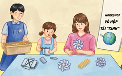 Theo chân các bạn nhỏ xứ Nghệ trải nghiệm workshop Vỏ hộp tái “Xinh” 5 hưởng ứng Ngày Môi Trường Thế giới 5/6