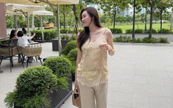 Mỹ nhân showbiz mang bầu 7 tháng mà không ai biết, lên đồ sành điệu như gái còn son