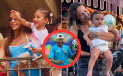 Ảo thật đấy: Neymar tập trung World Cup còn người yêu cũ và bạn gái hiện tại của anh lại "dung dăng dung dẻ" đưa các con đi chơi