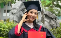 Hoa hậu Ngọc Hân nhận bằng thạc sĩ