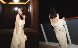Song Hye Kyo lả lơi khoe lưng trần sexy hết cỡ
