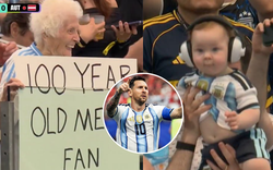 Kỳ diệu World Cup: Từ em bé đến cụ già 100 tuổi đều yêu mến Messi