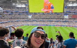 Mỹ Tâm vỡ òa khi lần đầu xem Messi thi đấu ngoài đời, chứng kiến luôn khoảnh khắc lịch sử tại World Cup 2026