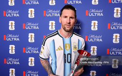 Messi lại nhận giải Cầu thủ xuất sắc nhất trận Argentina 2-0 Áo, 39 tuổi vẫn khiến cả World Cup phải ngả mũ