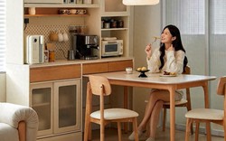 Bỏ bàn ăn truyền thống, căn hộ nhỏ bỗng rộng thêm vài mét vuông: Xu hướng mới đang được nhiều gia đình trẻ yêu thích