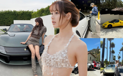 Lisa giàu "phát sốc": Sở hữu BST 19 chiếc siêu xe 196 tỷ, mua Ferrari - Porsche như mua bó rau ngoài chợ