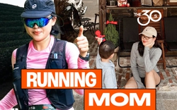 Một tuần 2 buổi tập, chạy vài chục km và một em bé lon ton phía sau