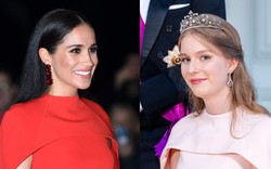 Công chúa Eleonore của Bỉ diện đầm hệt Meghan Markle, đội vương miện lần đầu đẹp đến nghẹt thở