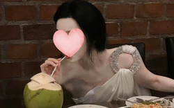 Mỹ nhân ngồi uống nước dừa mà đẹp như tranh vẽ, 20 năm chưa bao giờ biết xấu