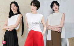 Song Hye Kyo có kiểu áo "mặc là sang" lại cực dễ phối đồ: Đi làm hay đi chơi đều thanh lịch