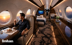 "Căn nhà bay" trị giá 100 triệu USD của giới siêu giàu tiết lộ cách những người đàn ông giàu nhất thế giới sử dụng thời gian