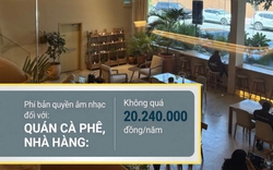 Cách tính chi phí bản quyền âm nhạc cho các quán cà phê, nhà hàng từ ngày 1/7/2026