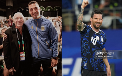 Nhà báo 91 tuổi tác nghiệp tại 18 kỳ World Cup đặt câu hỏi khó về Messi lại được HLV Argentian cực trân trọng