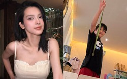 Quỳnh Lương đăng bức ảnh con trai đem 1 thứ về khoe, netizen hốt hoảng: "Bỏ ngay, quá nguy hiểm!"