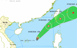 Xuất hiện áp thấp nhiệt đới đầu tiên trên Biển Đông, có ảnh hưởng tới nước ta?
