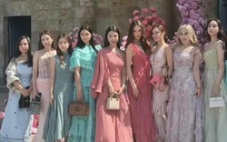 Nhìn dàn phù dâu trong hôn lễ Hề Mộng Dao và Hà Du Quân liền hiểu thế nào là "đại hội hào môn" của giới siêu giàu Châu Á