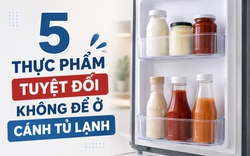 5 loại thực phẩm tuyệt đối không nên để ở cánh tủ lạnh