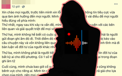 Vụ file ghi âm gây xôn xao: TikToker nổi tiếng lên tiếng xin lỗi vì tiết lộ đời tư người khác