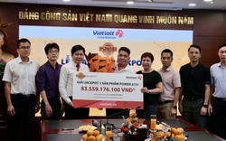 Người trúng Jackpot 83 tỷ đồng không đeo mặt nạ: "Ước mơ trúng Vietlott một lần để công khai danh tính"