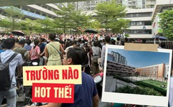 Ngôi trường "NÓNG" nhất ngày hôm nay: Phụ huynh đưa con đi thi đông nghịt, chất lượng giáo dục cỡ này, bảo sao ai cũng mơ ước!