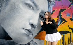 Hot hơn cả nắng hè Hà Nội: Bức tường graffiti Sơn Tùng M-TP ở Yên Phụ đang khiến Sky kéo nhau đến check-in rần rần