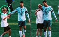 Cậu bé liều mình lao vào selfie với Ronaldo nhận cái kết bất ngờ