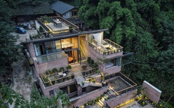 Kiến trúc sư thất nghiệp chi 6,5 tỷ xây nhà 300m2 trên núi, sống chill cùng bố mẹ: Uống trà trên nóc nhà, không có hàng rào