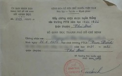 Con hỏi: "Hồi đó mẹ thi tuyển sinh 10 ra sao", bà mẹ TP.HCM đưa ra tờ giấy ố màu, đọc mà phục sát đất!