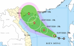 Tin áp thấp nhiệt đới sắp mạnh thành bão số 1 và thời tiết mưa lớn tại Hà Nội