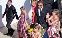 Taylor Swift và ông xã cầu thủ lần đầu lộ diện sau "đám cưới thế kỷ"!